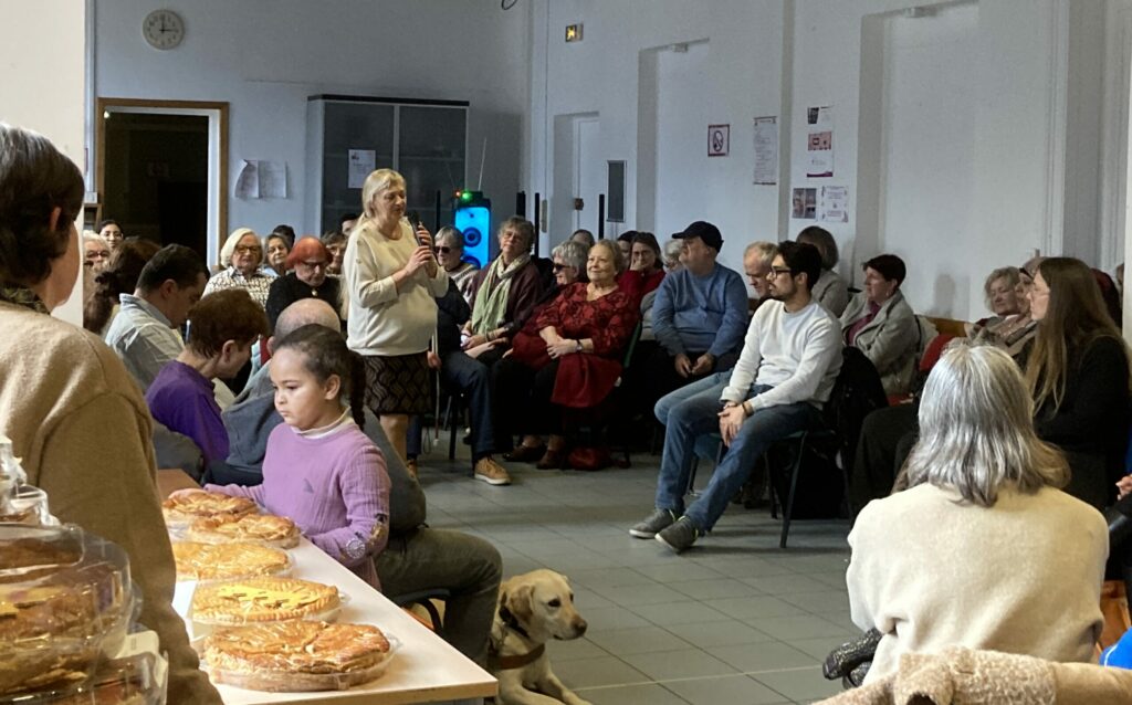 Vue générale réunion galette du 17 janvier 2026 à Roubaix